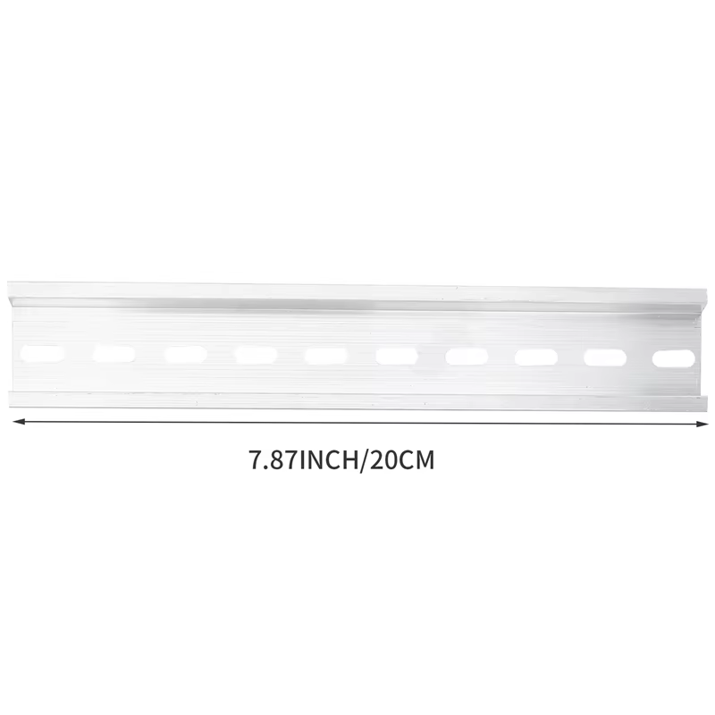 Kit de borniers sur Rail DIN, Terminal sur Rail DIN, blocs de terre, Rail en aluminium, supports d'e