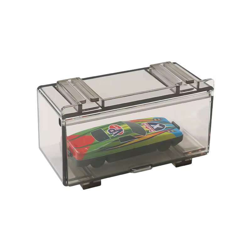 Boîte de rangement transparente pour voitures Hot Wheels 1/64, vitrine de présentation, anti-poussiè