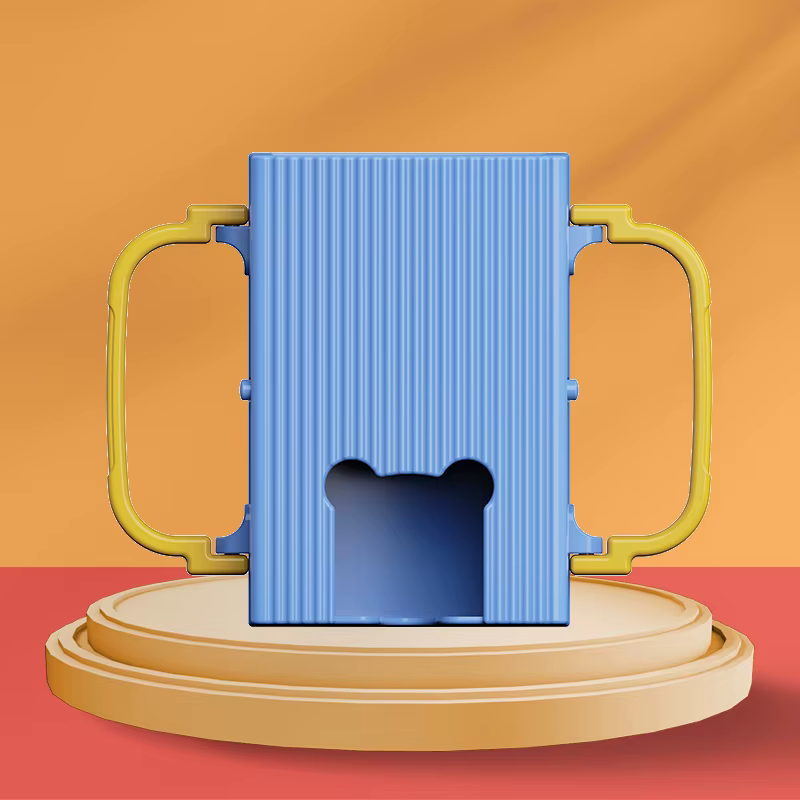 Support de boîte à jus réglable pour tout-petits, support Anti-extrusion pour aliments pour bébés et