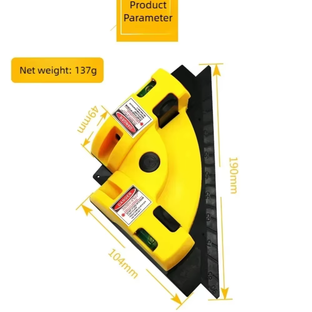 Niveau Laser infrarouge à 90 degrés, ligne horizontale verticale pour la mesure précise du carrelage