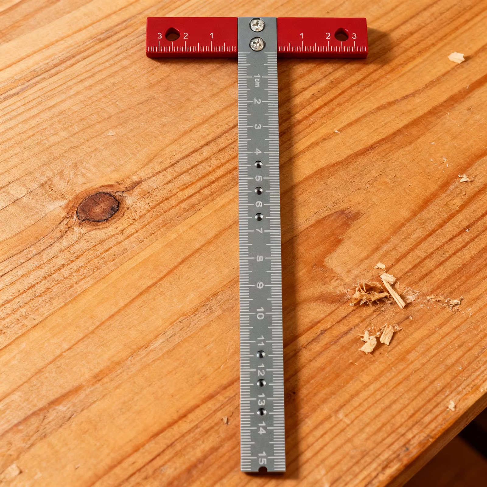 Règle en T en aluminium de 170mm, imprimée au Laser, règle de positionnement carrée en T, règle d'ar