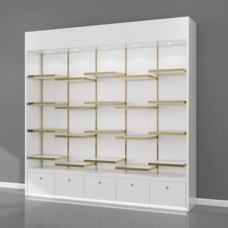 Conception de magasin de beauté personnalisé | Malls Vitrines et vitrines pour perruques