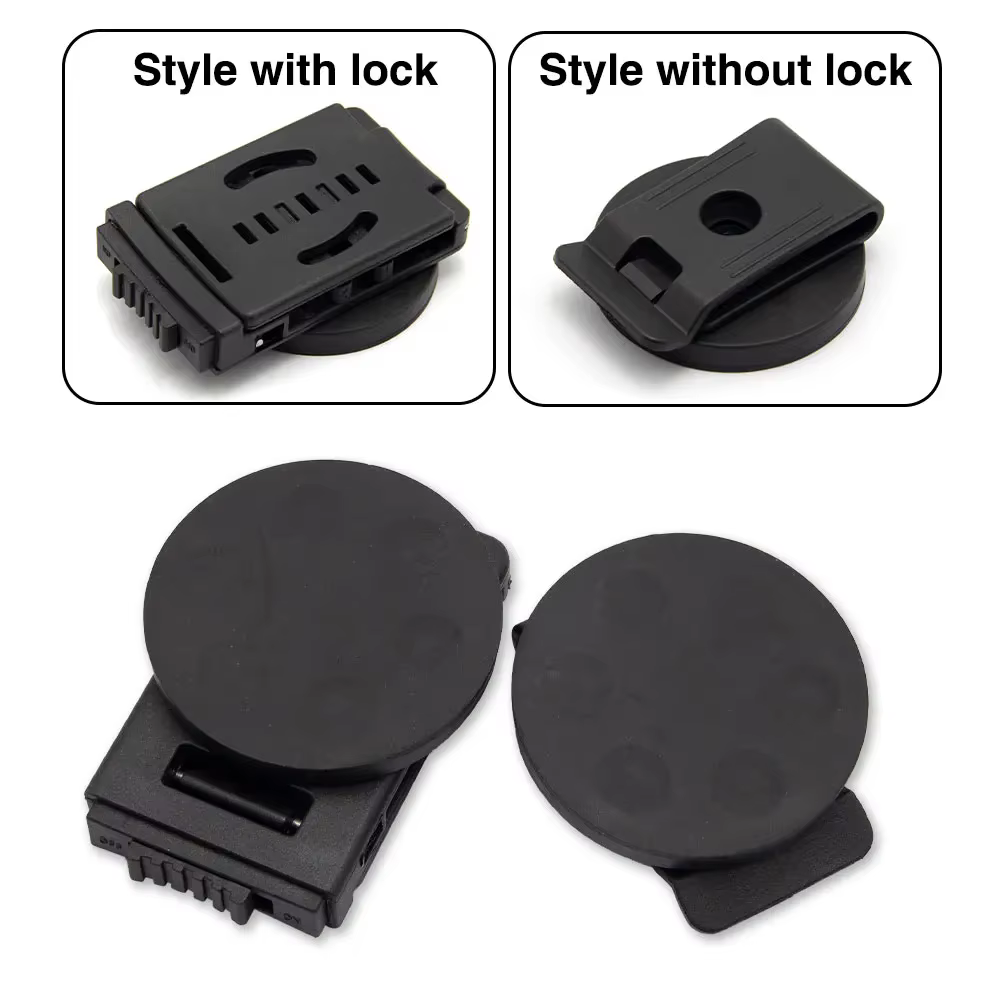 Clip de ceinture magnétique, enveloppe en caoutchouc Portable réglable avec forte ventouse pour vis,
