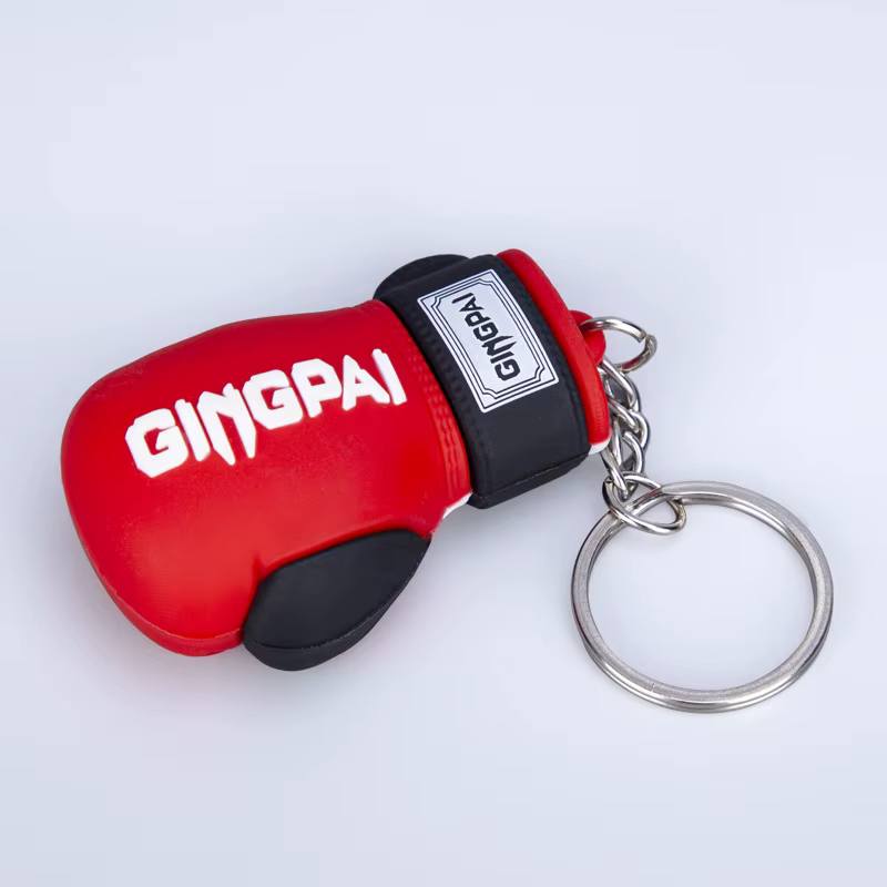 Mini gants de boxe porte-clés poinçon sac de sable pendentif Muay Thai coup de pied MMA gant Taekwon