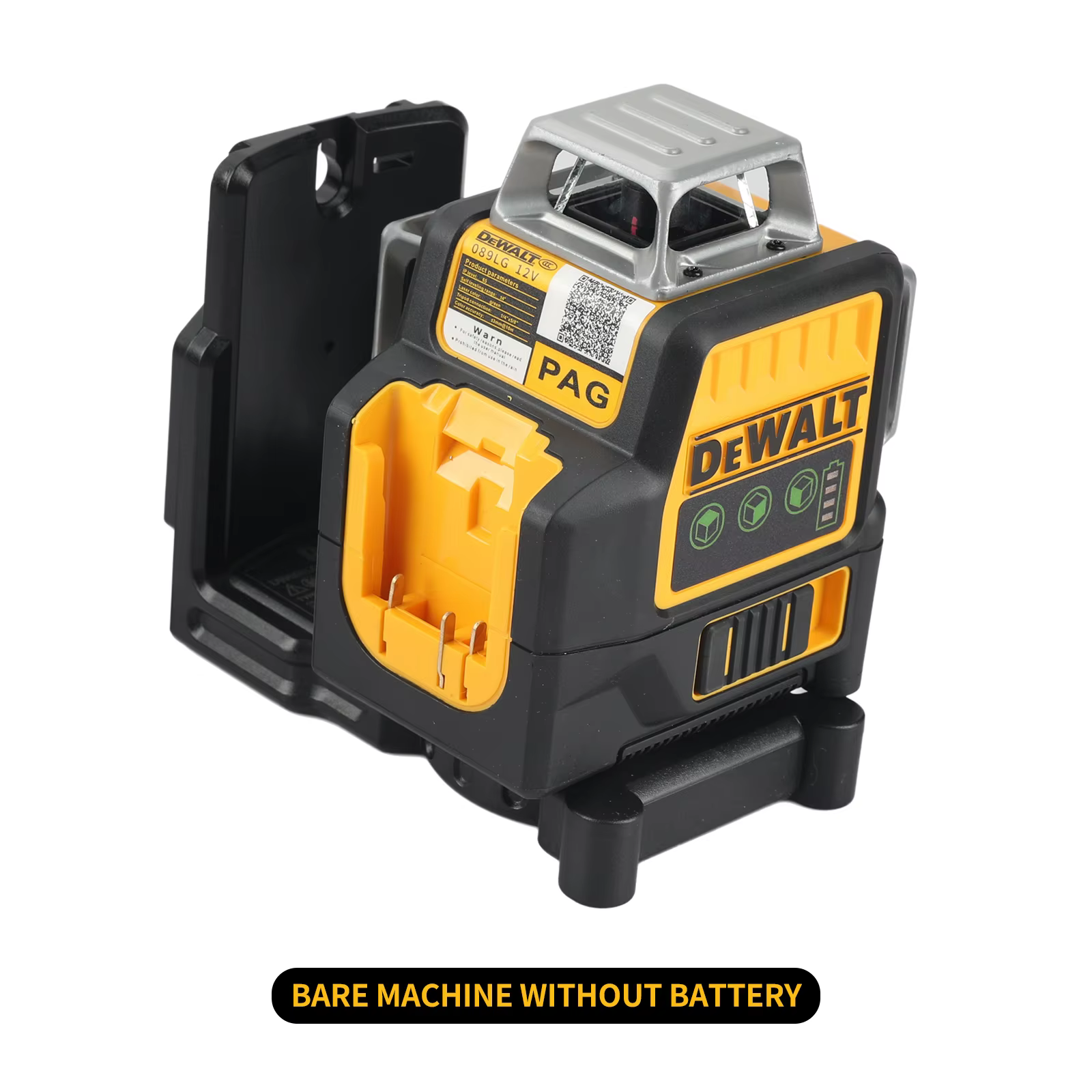 Niveau laser vert sans fil DEWALT DW089LG 12V, 12 lignes 360° ° Batterie au lithium 2Ah auto-nivelan