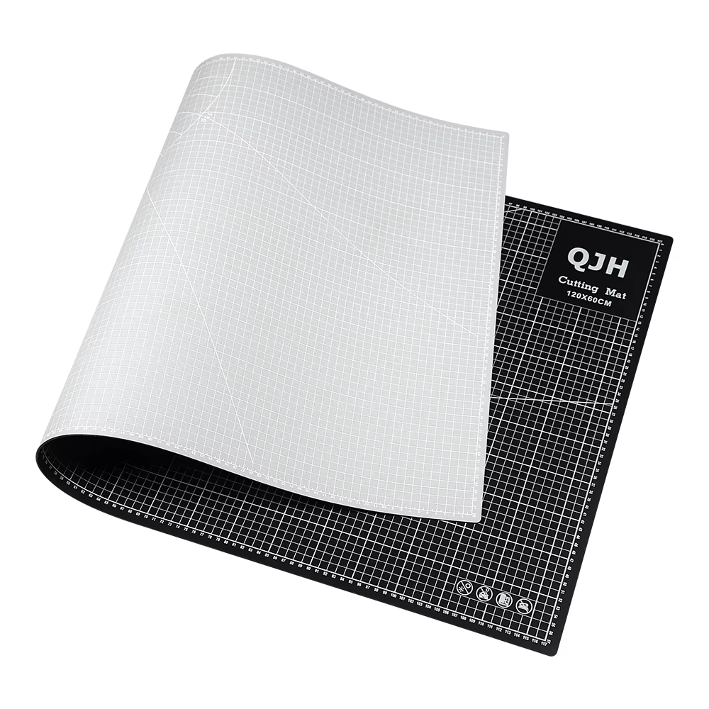 Outil de planche à découper gris-noir haut de gamme 120x60cm, tapis en PVC double face de 0.3cm d'ép