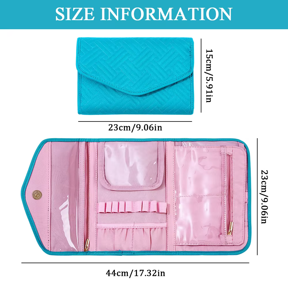Étui pour Crochet, 1 pièce, ensemble de sacs de rangement pour Crochet, organisateur pliable pour Cr