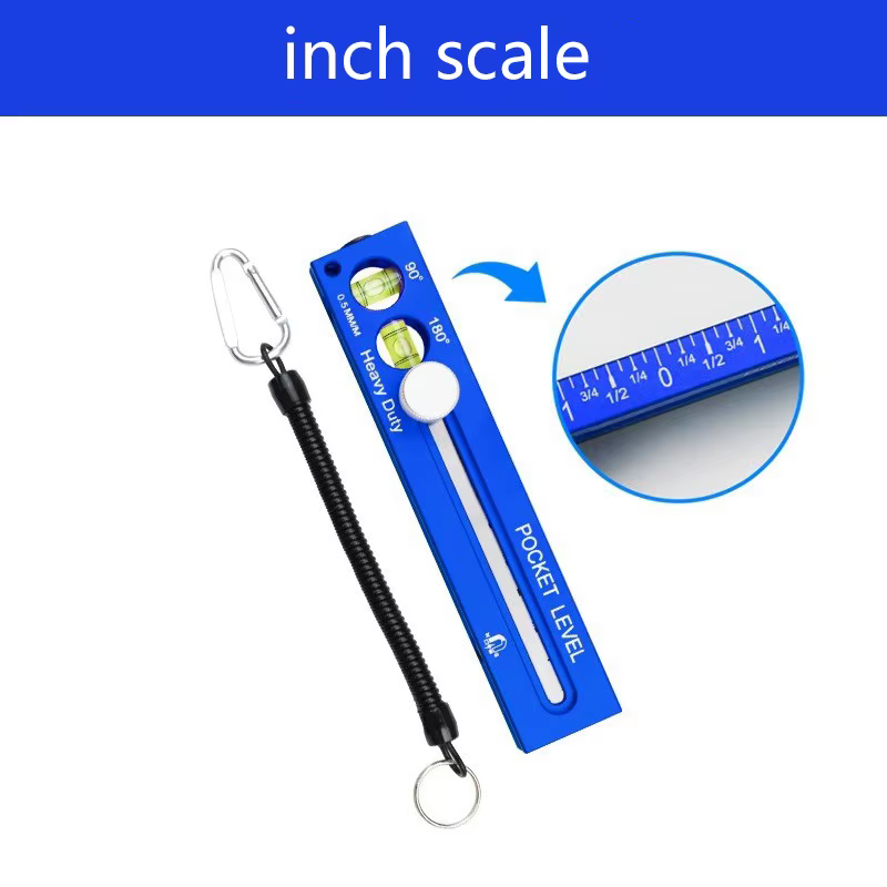 Règle de menuiserie en alliage d'aluminium réglable, multi-usage, outil de mesure et de marquage ave