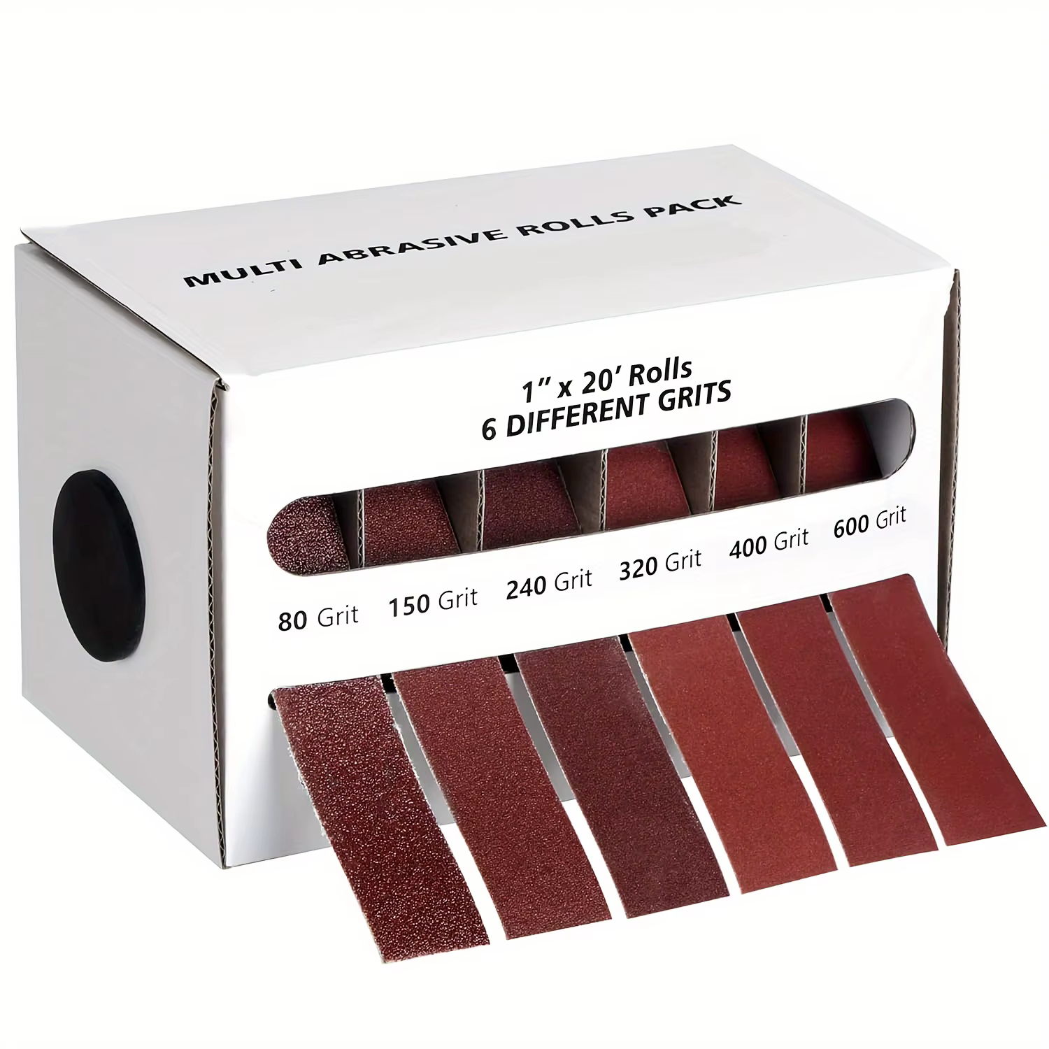 Rouleaux de papier de verre diamant, rouleaux de papier de verre grain 80/150/240/320/400/600, tissu