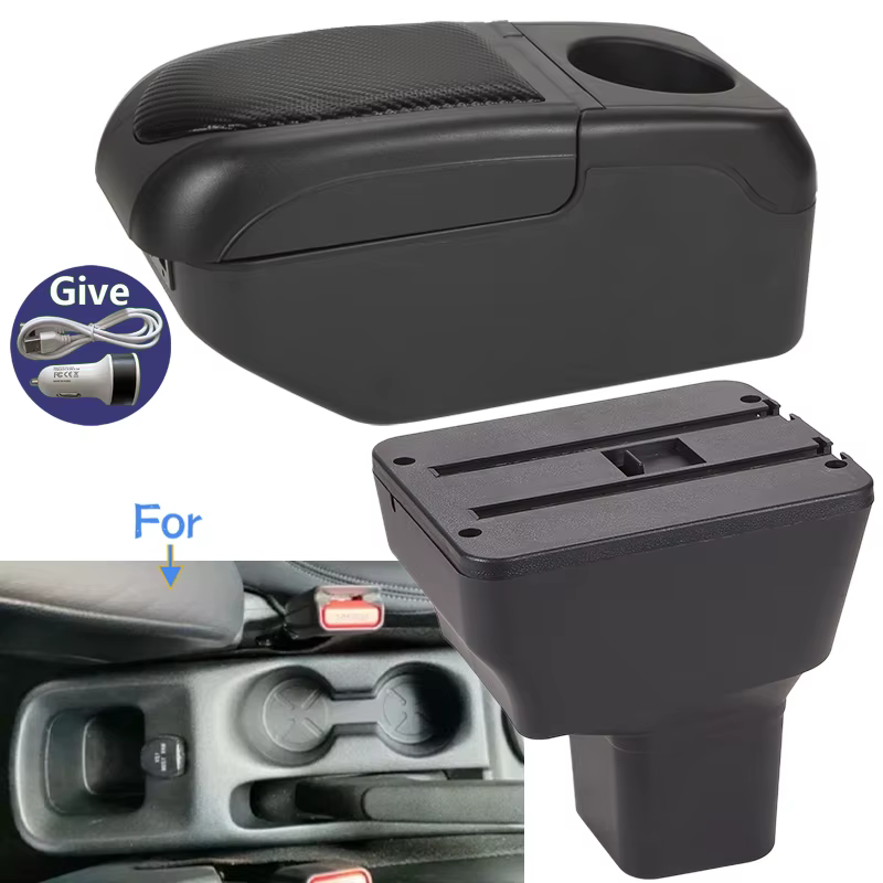 Boîte de rangement pour accoudoir de voiture Nissan Kicks, 2016 – 2024, boîte de rangement automobil