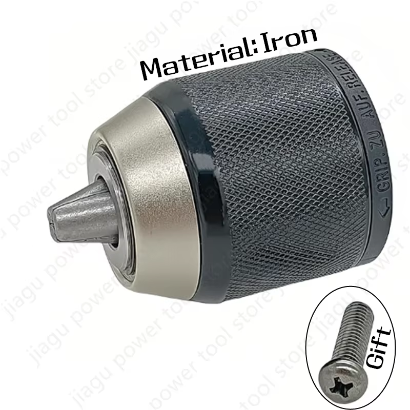 Mandrin sans clé 1/2 "pour MAKITA DDF485 DDF446 BDF456 BDF446 DDF456 DDF484 DHP484 DHP482 DDF482