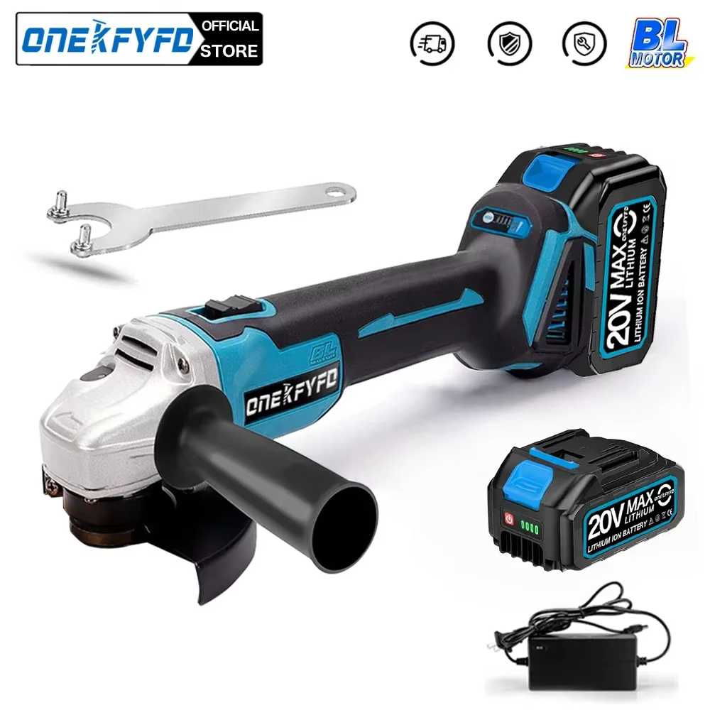Makita – meuleuse d'angle électrique sans fil, 125mm, Rechargeable, sans balais, rectifieuse, bricol