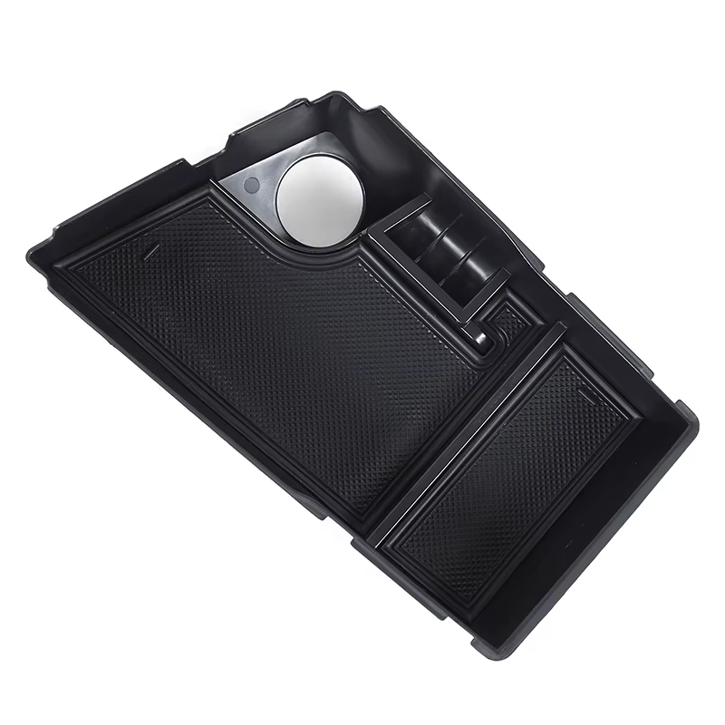 Boîte de rangement d'accoudoir de voiture, organisateur de Console centrale, conteneur plateau de pi