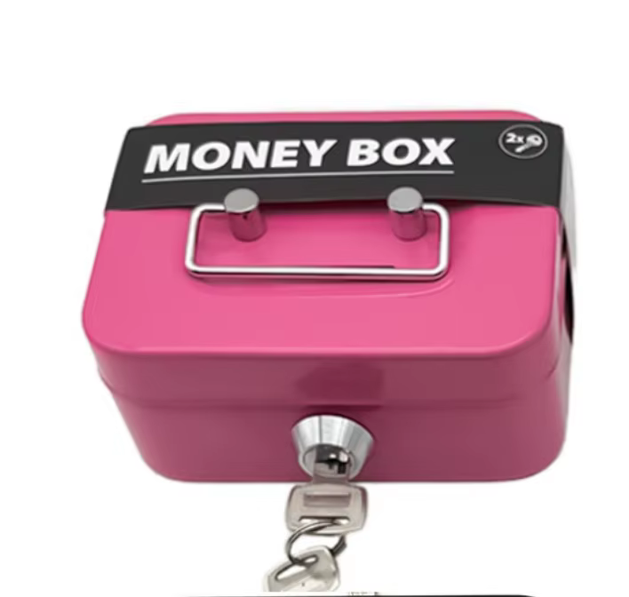 Nouvelle boîte de rangement de tirelire portable créative de petite taille avec boîte de rangement d