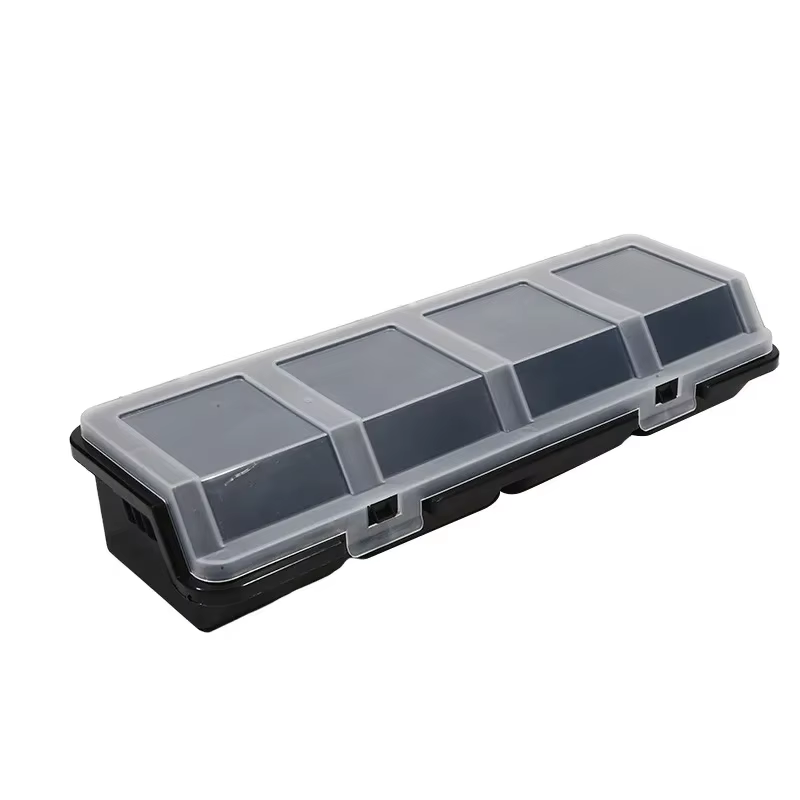 Boîte de rangement multi-compartiments pour vis et petites pièces-matériel en plastique durable et m