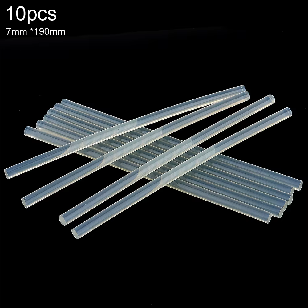 Bâtons de colle pour pistolet thermofusible Transparent, 7mm / 11mm, 5 à 100 pièces/lot, pour pistol