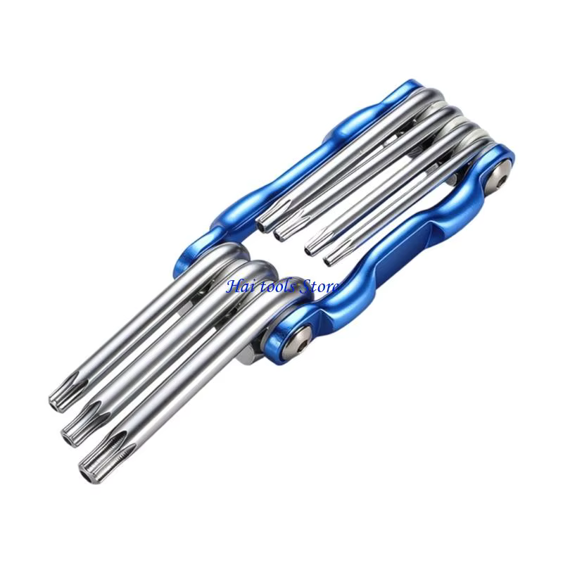 X37E – d'outils complet pliable 11 en 1, Instrument précision Construction en acier résistant à l'us