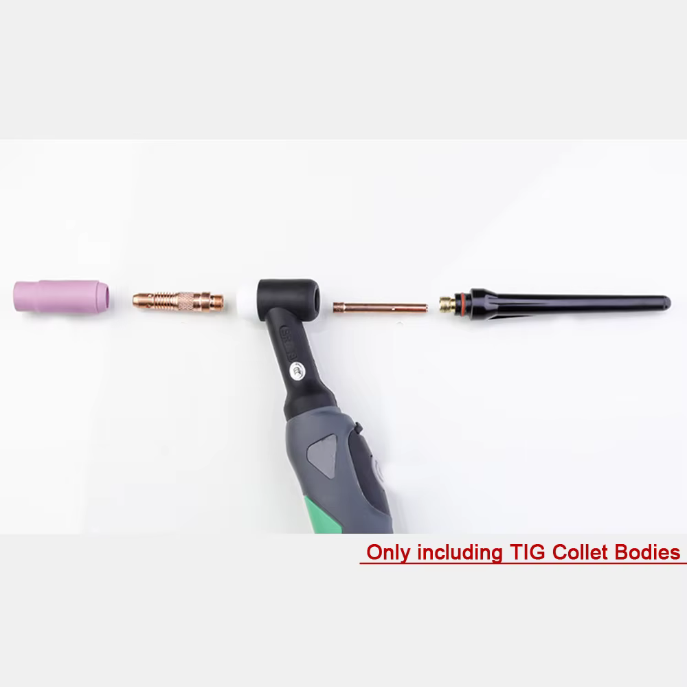Corps de pince de consommable de torche de soudage à l'argon 1.0mm 1.6mm 2.0mm 2.4mm 3.2mm 4.0mm WP1