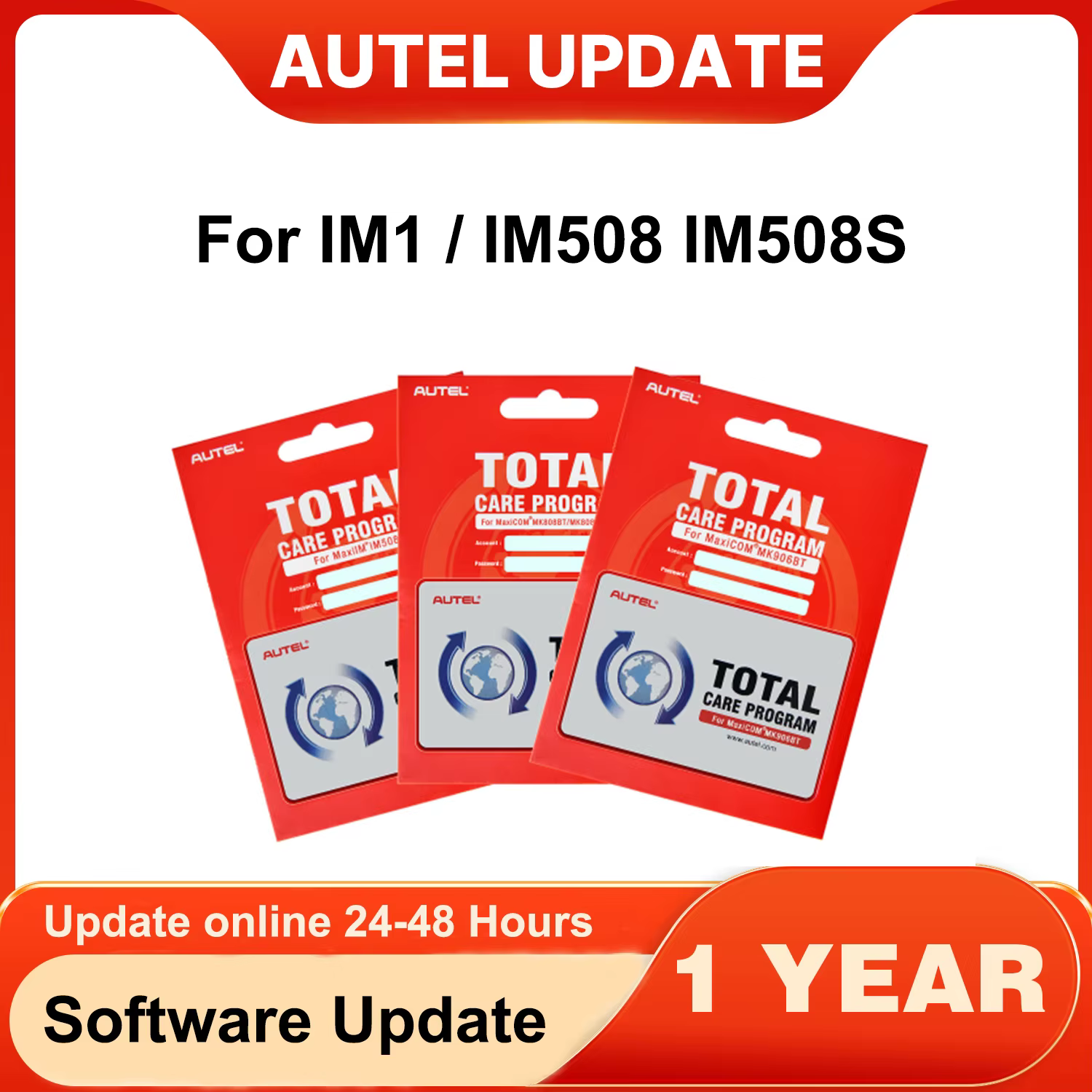 Mise à jour logicielle Autel, service de mise à jour d'un an, abonnement annuel au scanner Autel pou
