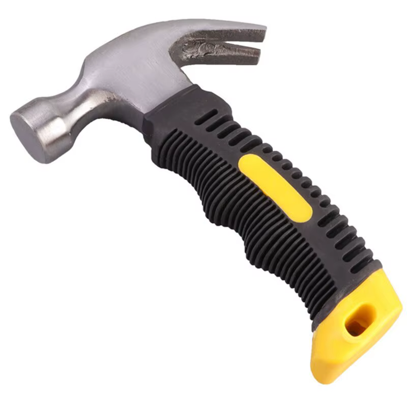 Marteau multifonctionnel mini Ramshorn 160 mm, manche d'ingénierie léger, outils portables pour la m