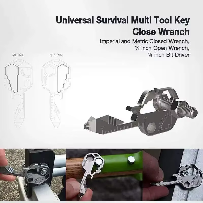 Nouvelle clé multi-outils perturbative pour le moderne, doté de plus de 16 + outils, clé à outils en