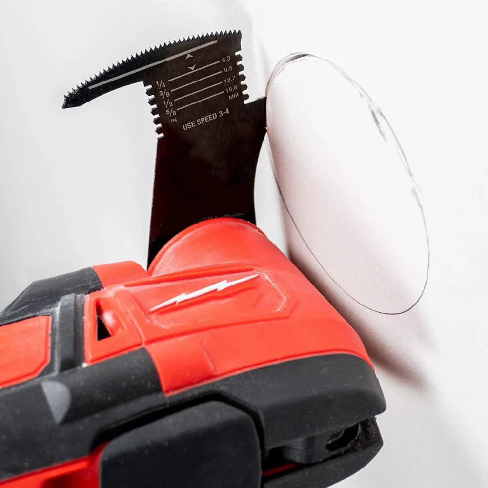 Lame de scie oscillante multi-outils, accessoires pour la découpe de panneaux de plâtre et de bois