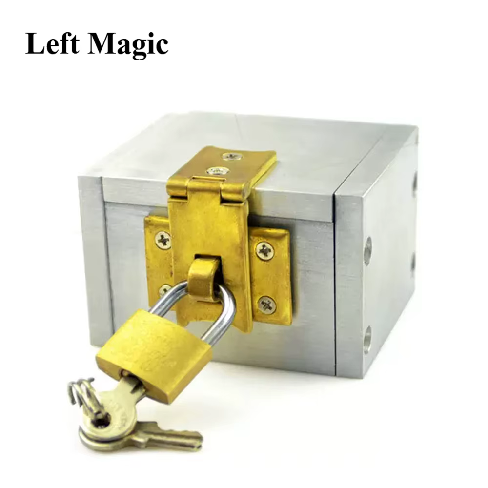 La boîte de bain de Joe Porper, carte, tours de magie, prédiction mentale, boîte en fer aluminium, a