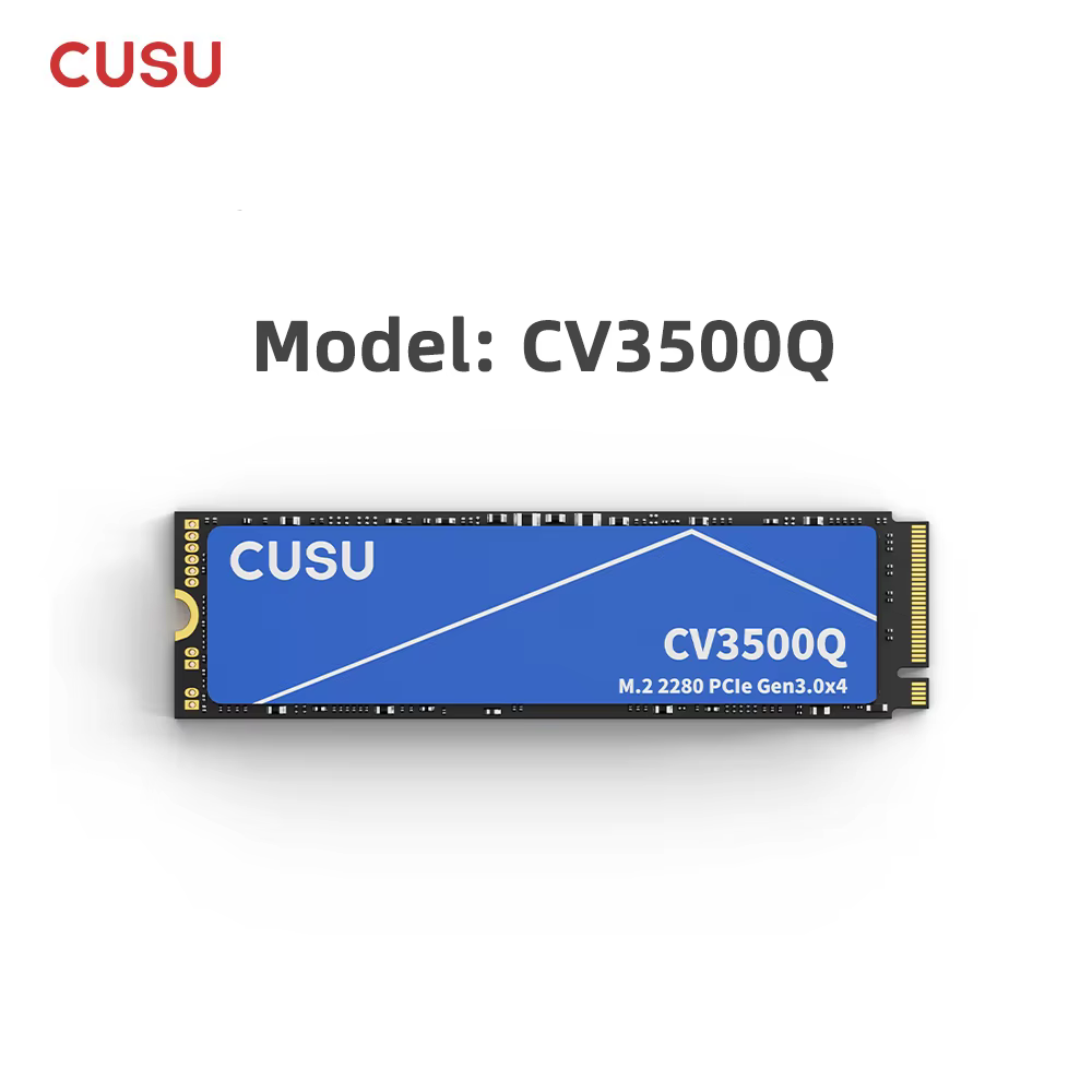 CUSU SSD 512 go 1 to 2 to M.2 2280 SSD NVMe M2 PCIe 3.0/4.0 disque dur interne pour ordinateur porta