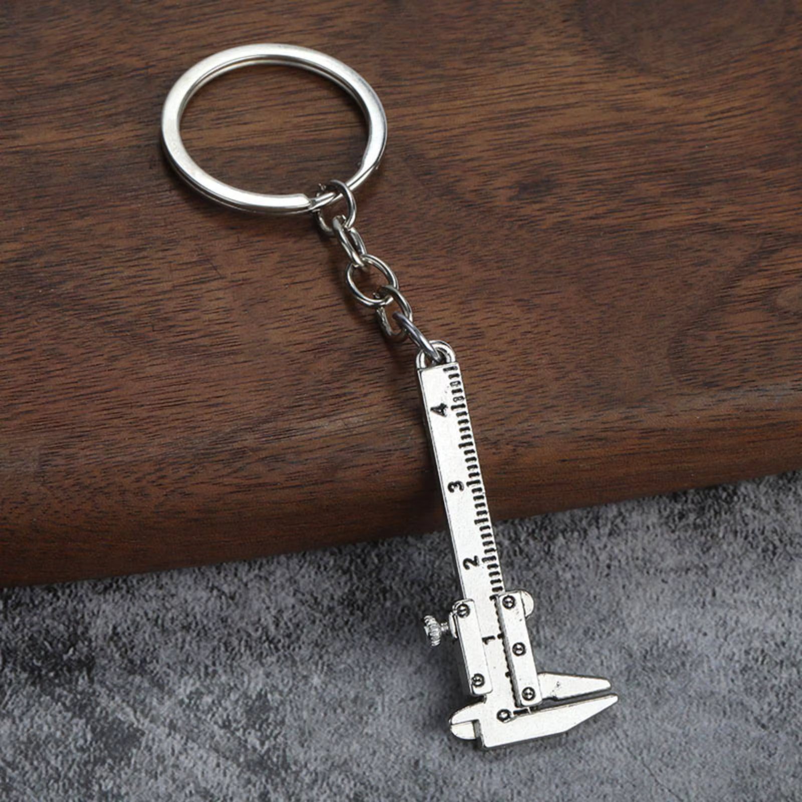 Mini porte-clés à étrier pour hommes, cadeau, porte-clés Portable, outil de mesure, accessoires
