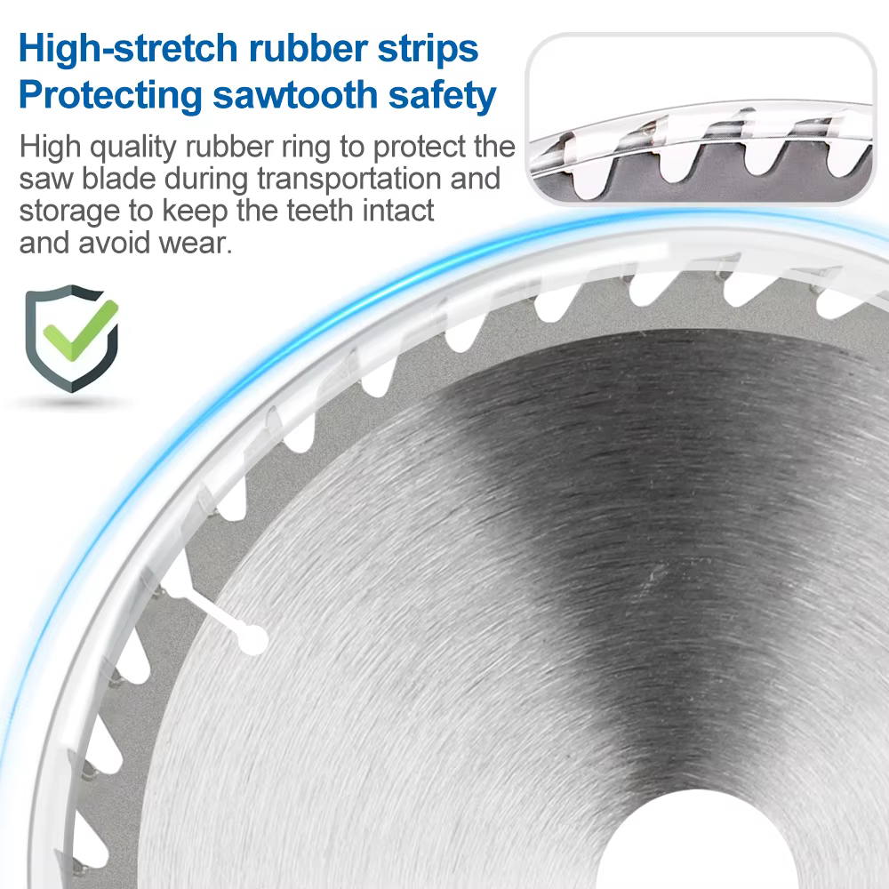 XCAN 165mm lame de scie circulaire TCT lame de scie en carbure pour outils de coupe du bois disque d