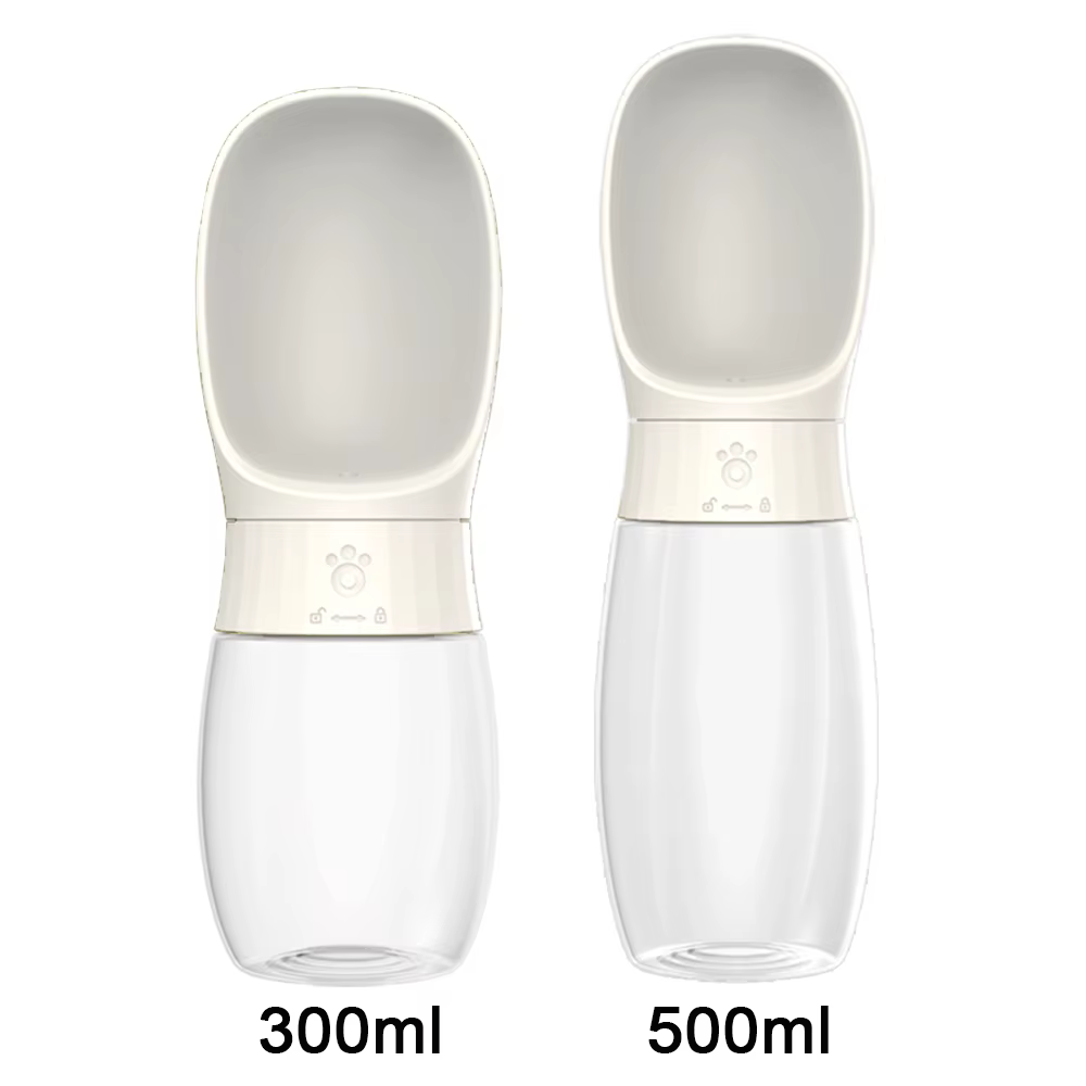 Bouteille d'eau portable pour chien de grande taille 300ml 500ml, gamelle pour petits chiens, chats,