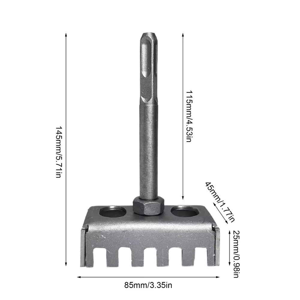 Perforateur de trous carrés en acier inoxydable pour boîtier de type 86, pour l'installation de pris