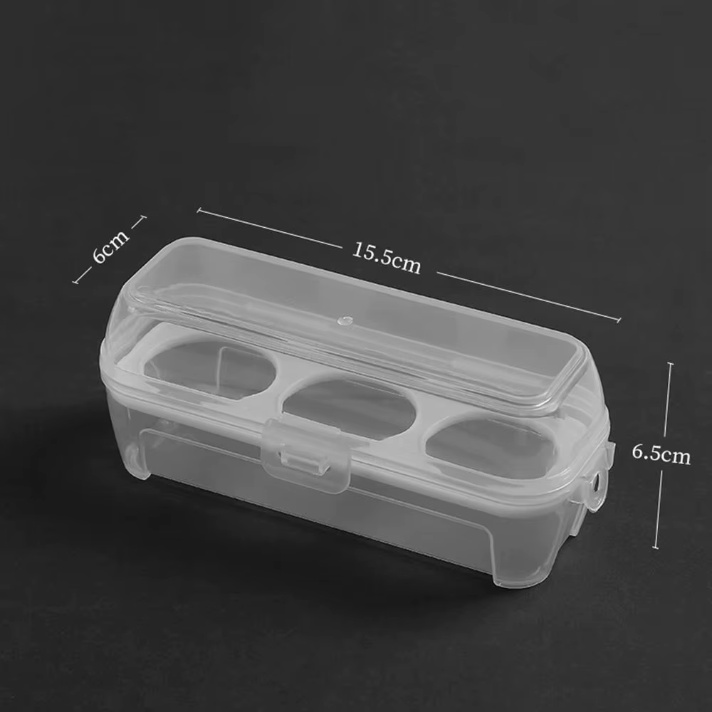 Boîte à œufs 3/4/8 grilles, conteneur pour camping en plein air pique-nique boîte à œufs étui anti-c
