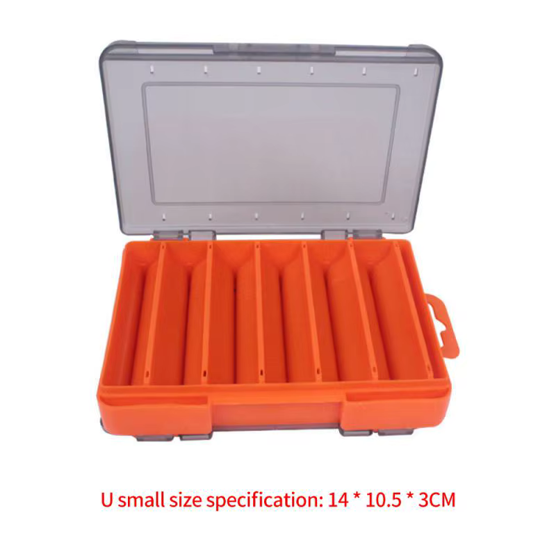 Boîtes de rangement pour matériel de pêche à compartiments, boîtes de rangement pour leurres, hameço