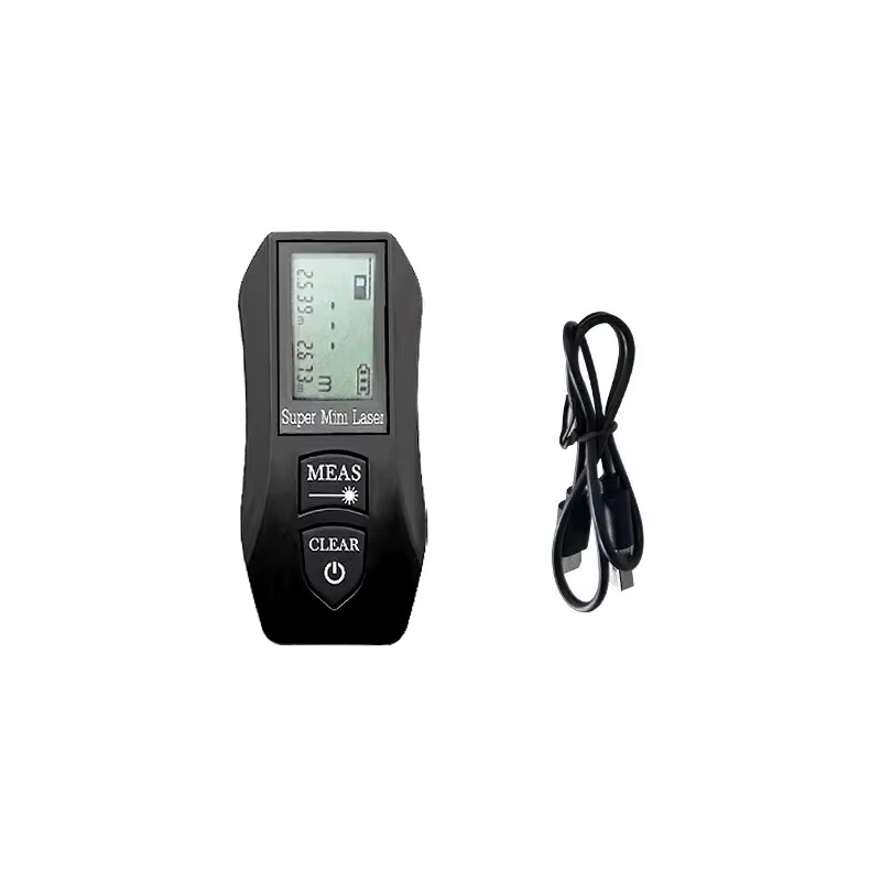 Pracmanu-Télémètre laser numérique 30M, mini télémètre laser haute précision, USB, outil de mesure a