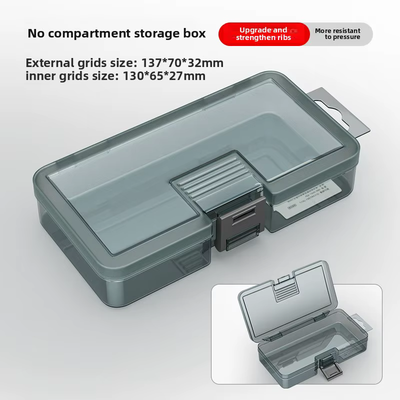 Boîte de rangement d'outils, conteneur de petites pièces empilable, mallette de rangement Durable An