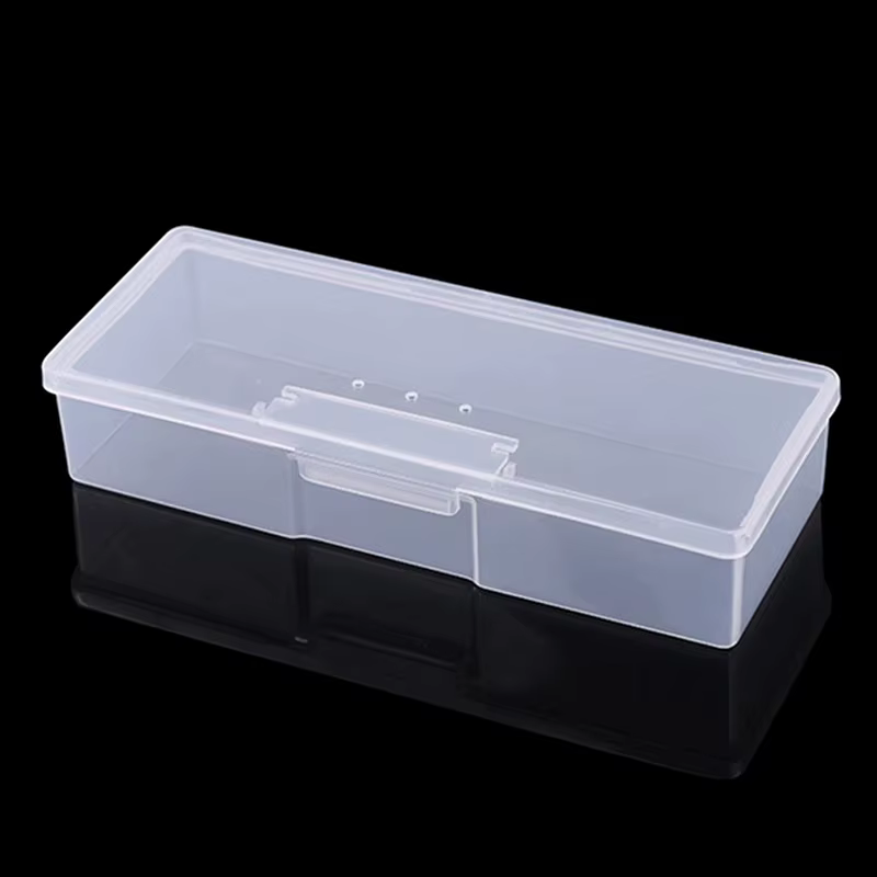 Boîte de rangement pour Nail Art, organisateur d'accessoires pour ongles, conteneur en plastique cub