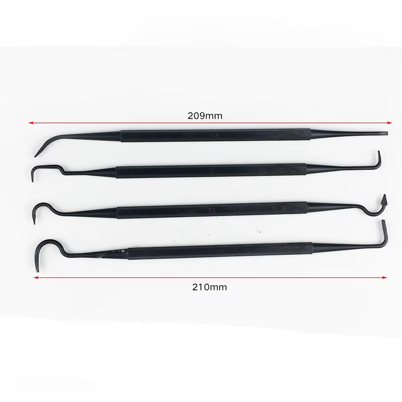 ALLSOME – ensemble de brosses métalliques d'acier à Double extrémité et de choix en Nylon, Kit unive