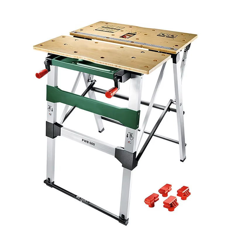 Établi de menuiserie, ameublement de maison, bricolage multifonctionnel pliable, Table de panneau de