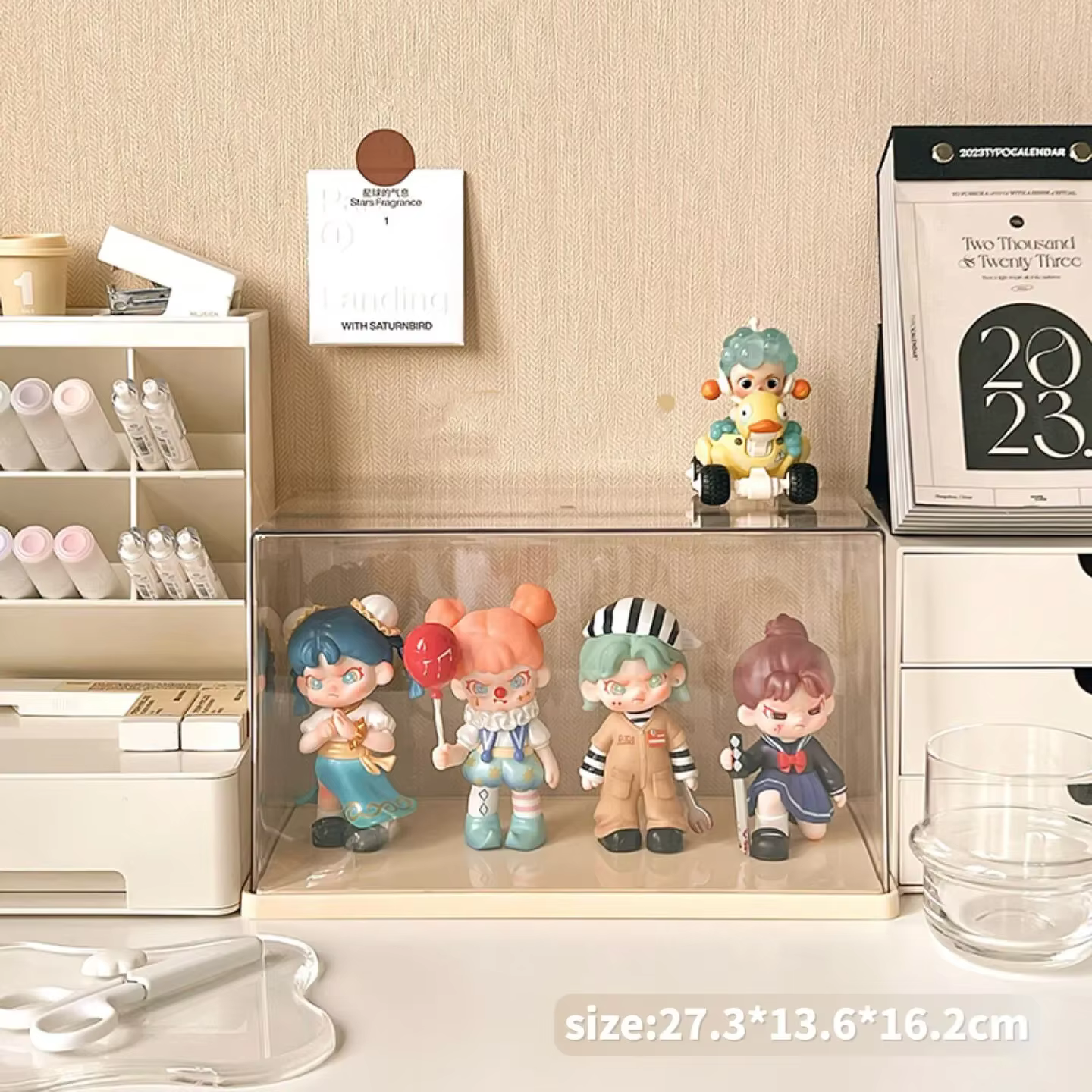 Présentoir de rangement en acrylique Transparent Lego, boîte aveugle, vitrine de décoration faite à