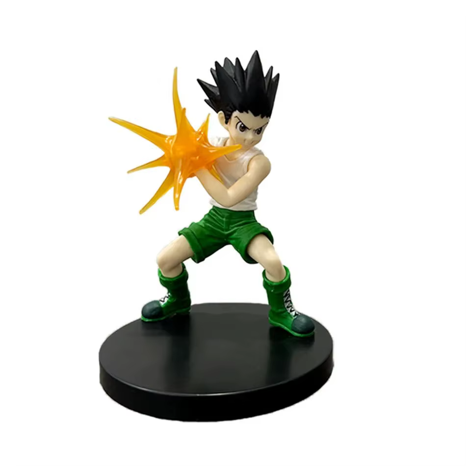 Ensemble de figurines d'action Hunter X Hunter 6 pièces, Gon Killua Kurapika Hisoka Chrollo Illumi,