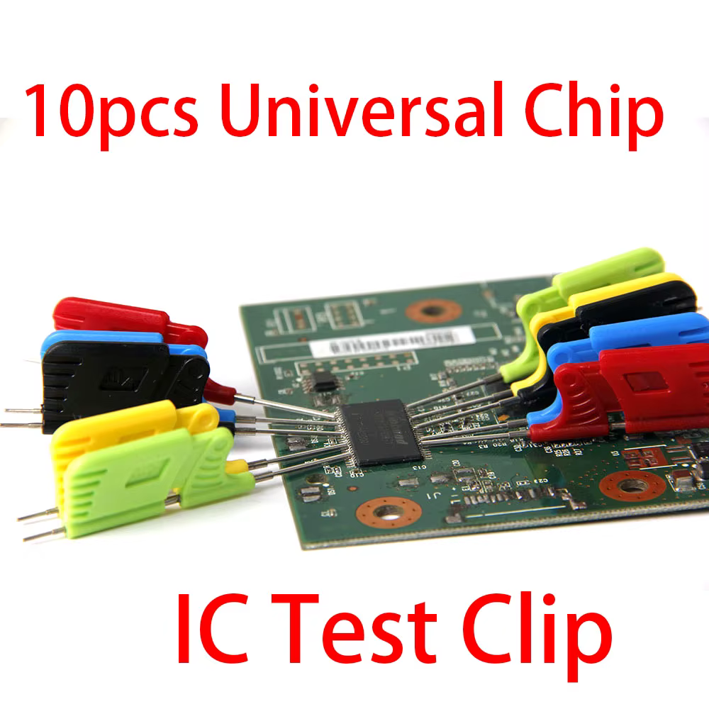 Pince universelle pour puce micro IC SOP SOIC TSSOP TSOP SSOP MSOP PLCC Qyen TQyen LQyen SMD IC, ana