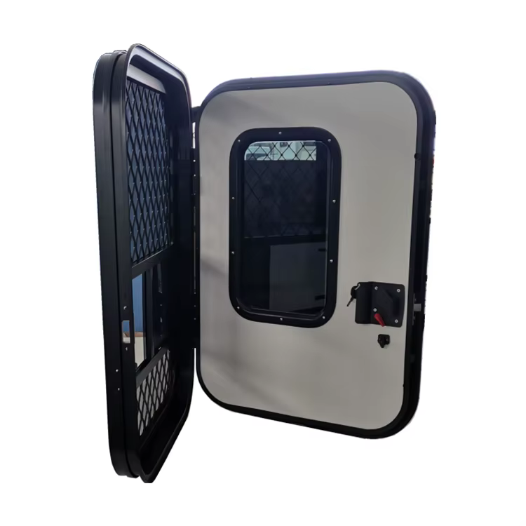 Fenêtre de camping-car 650x1100mm, panneau en verre trempé, fenêtre fixe de caravane, pour porte d'e