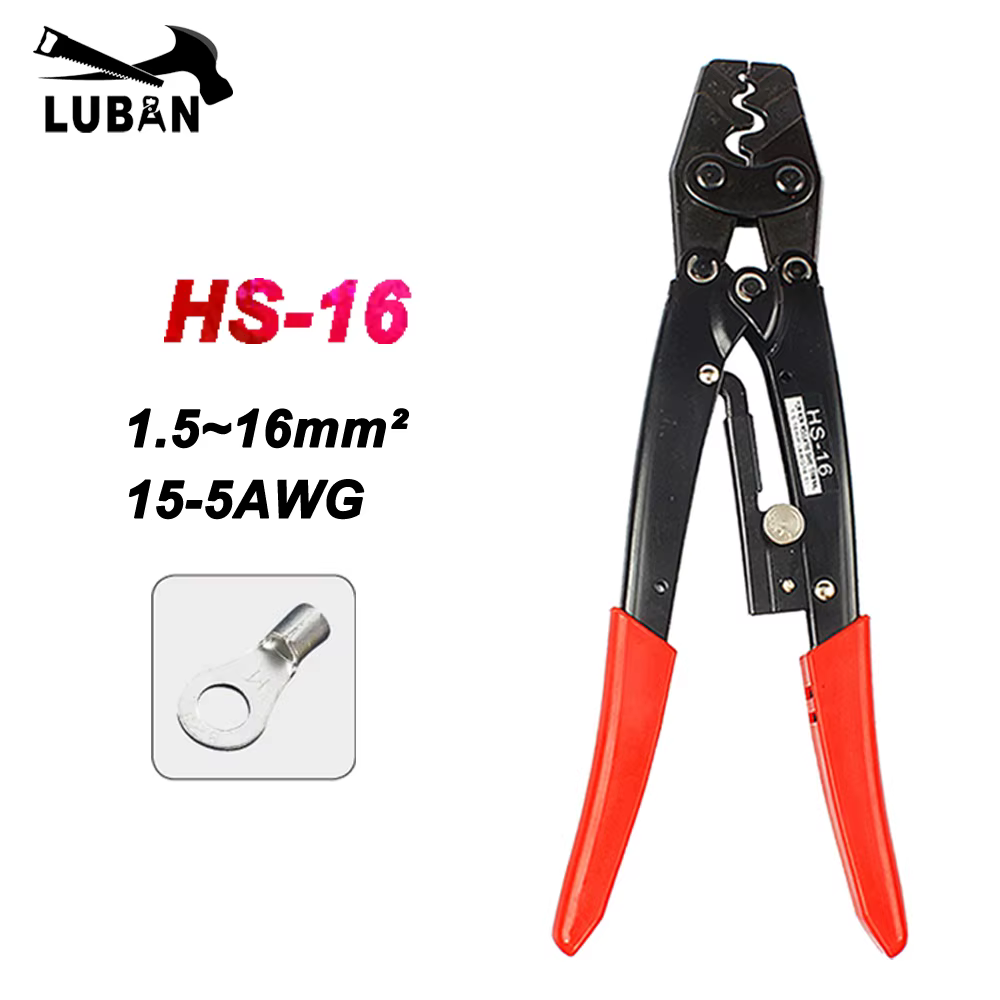 Pince à sertir pour bornes Non isolées, 1.25-38mm, pince à sertir facile, connecteur de fil, outil d