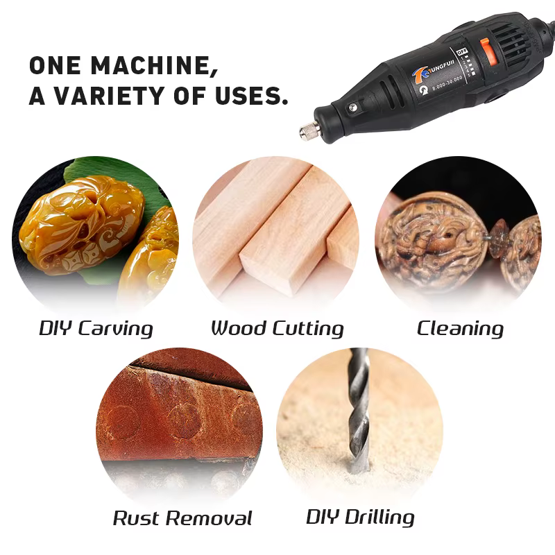 Graveur électrique, mini perceuse électrique 220V pour outils éloignés avec accessoires d'outils éle