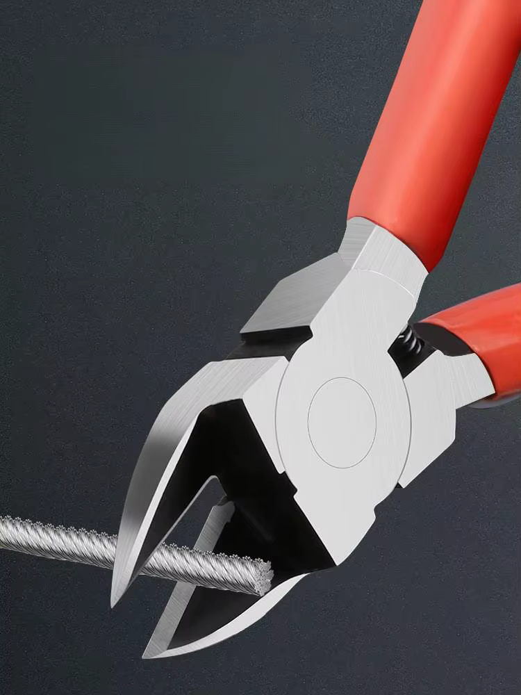 Pince coupante diagonale de précision, tranchante, pour fil métallique, câble, plastique, électroniq