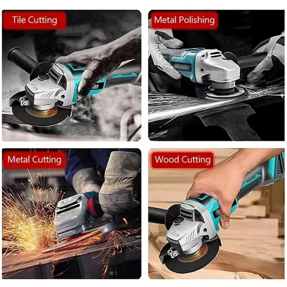 Meuleuse d'angle électrique sans fil Makita DGA404 18V haute puissance 125mm/100mm, machine de décou