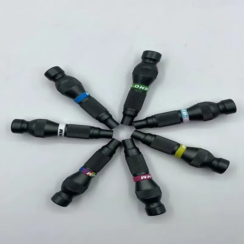 Poignée de précision en alliage d'aluminium pour tige, embouts de 1/4 pouces, Mini tournevis confort