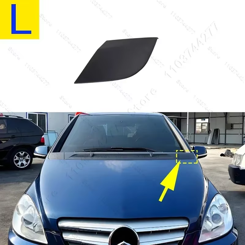 Pour 2005-2011 W245 Mercedes Benz classe B B180 B200 couvercle de vidange d'eau avant capot Grille d