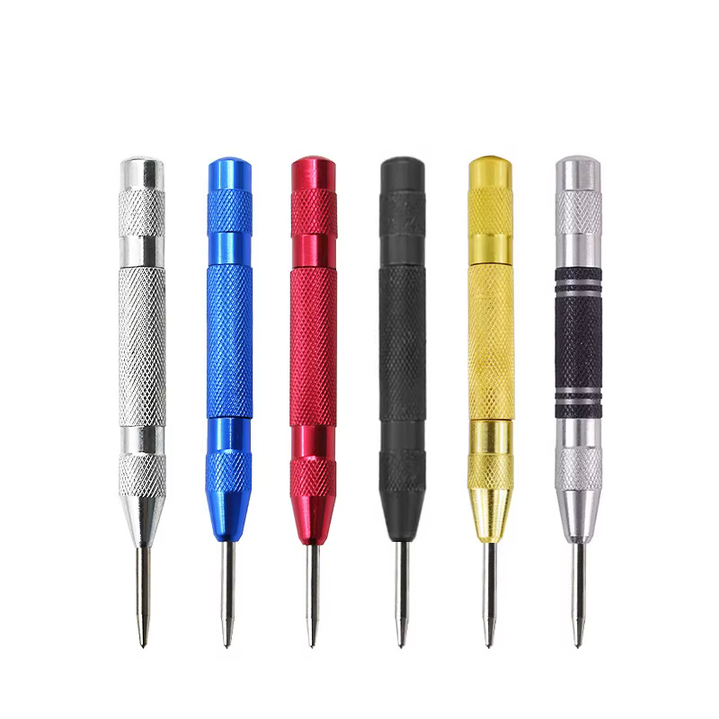 Nouveau Poinçon central automatique, perceuse à métaux générale, outils manuels à ressort réglables